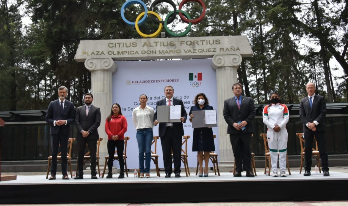 Canciller Ebrard propone nuevos Juegos Olímpicos para México