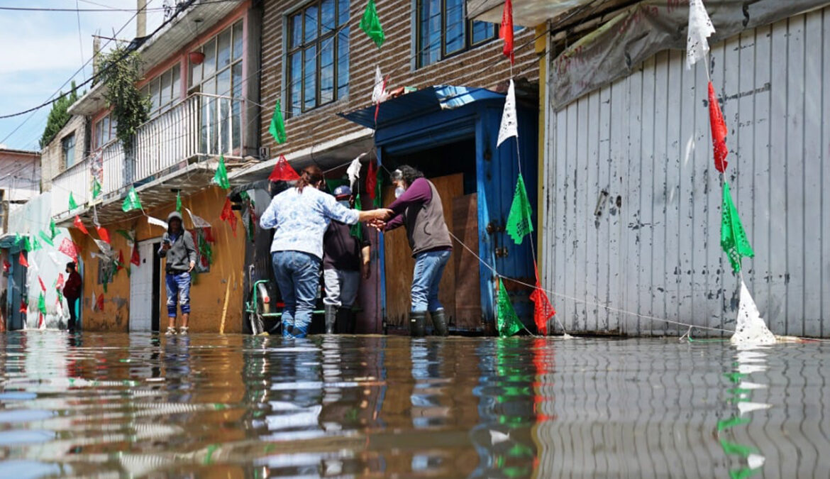Lloverá en gran parte de México; advierten posibles inundaciones y deslaves