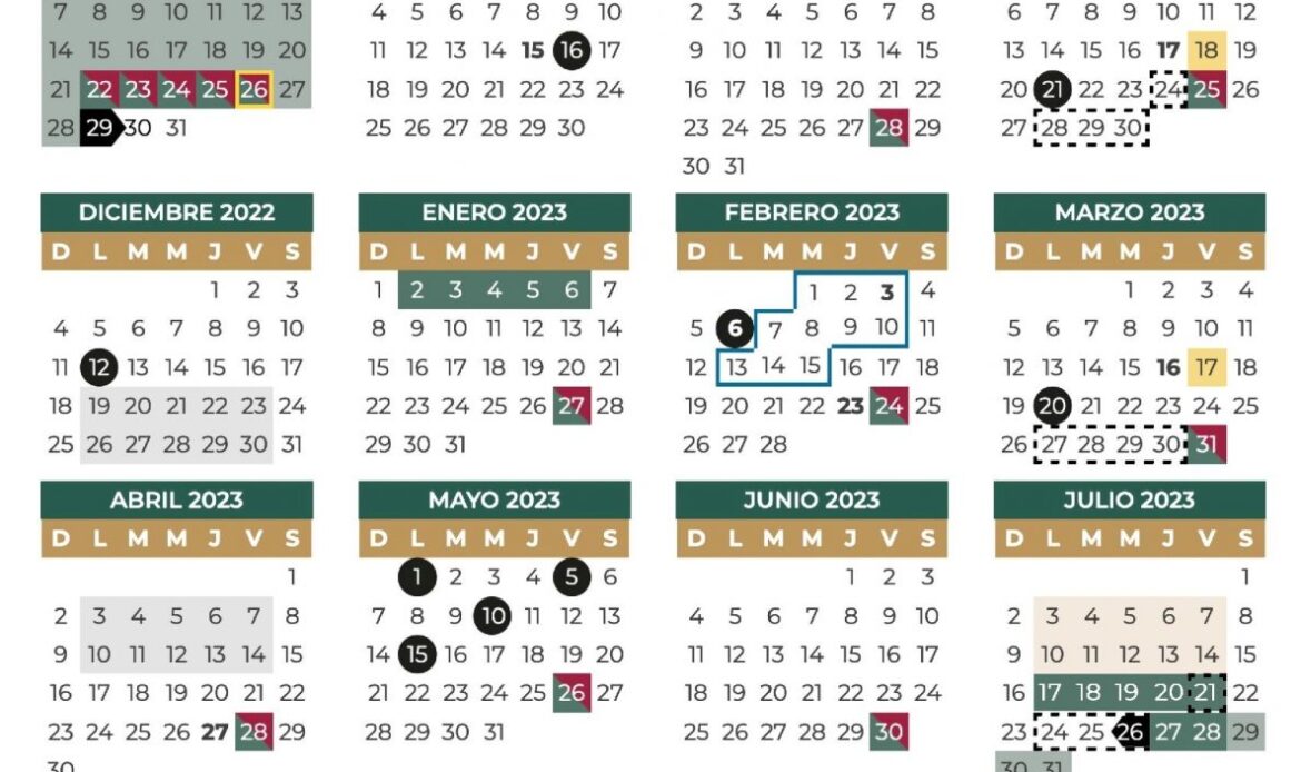 Anuncian ajustes en el calendario escolar 2022-2023 en educación básica