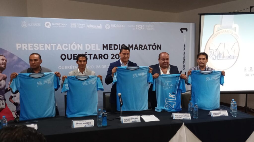 Anuncian Medio Maratón Querétaro 2022