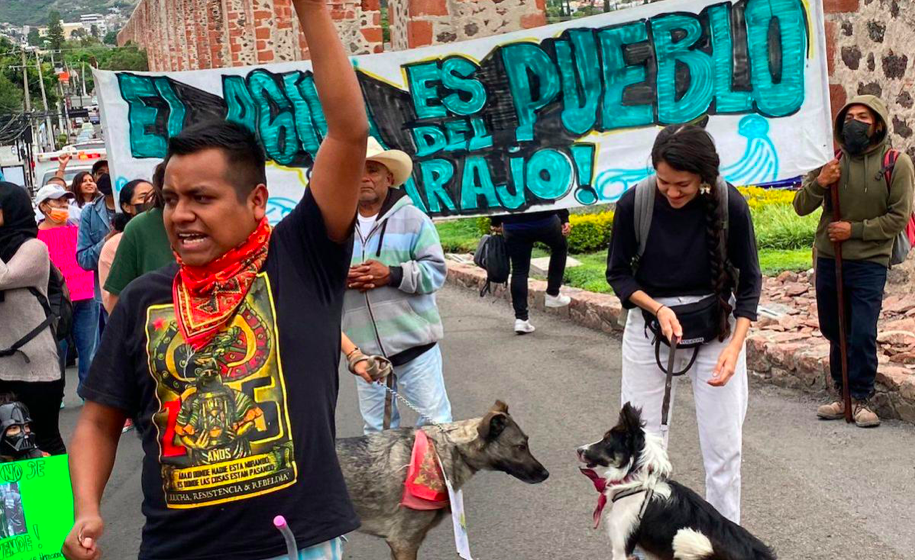 Vuelven las protestas en contra de la privatización del agua en Querétaro