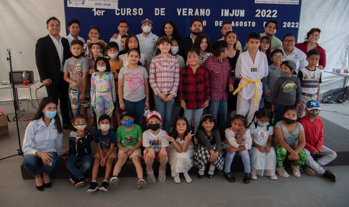 Instituto municipal de la Juventud de El Marqués concluye curso de verano