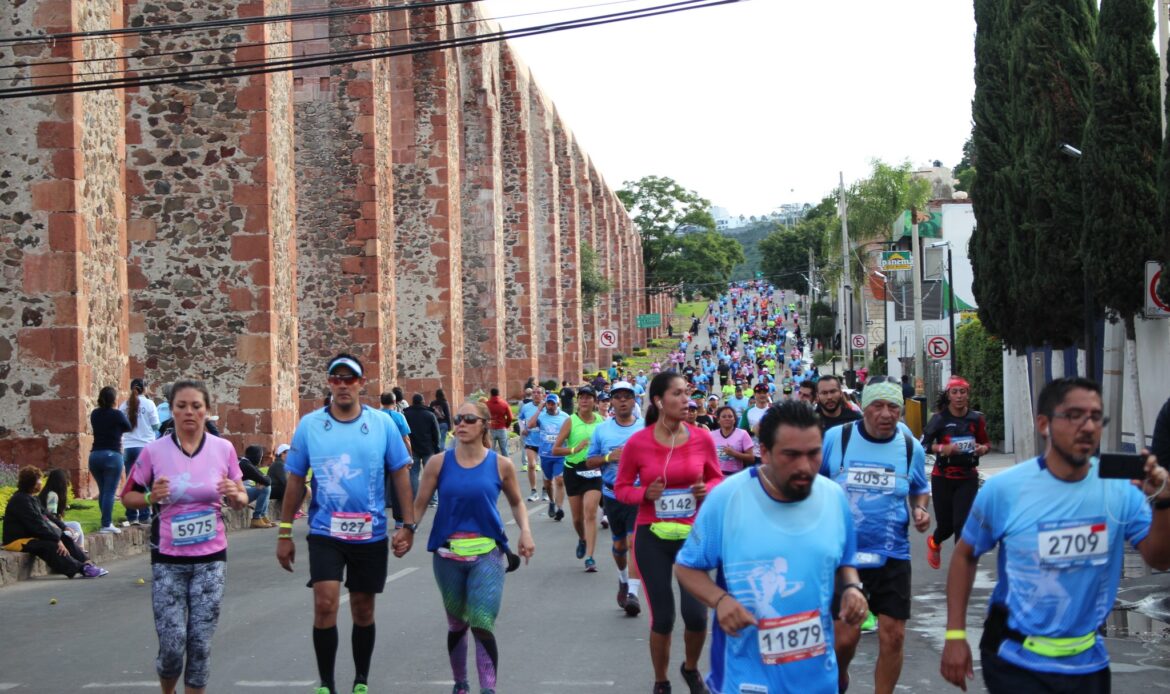 Cierres viales y rutas alternas por el Querétaro Maratón