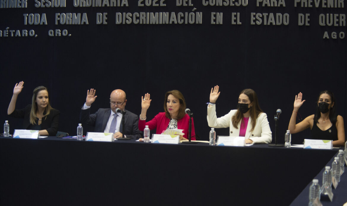 Reinstalan Consejo para prevenir y eliminar toda forma de discriminación en Querétaro
