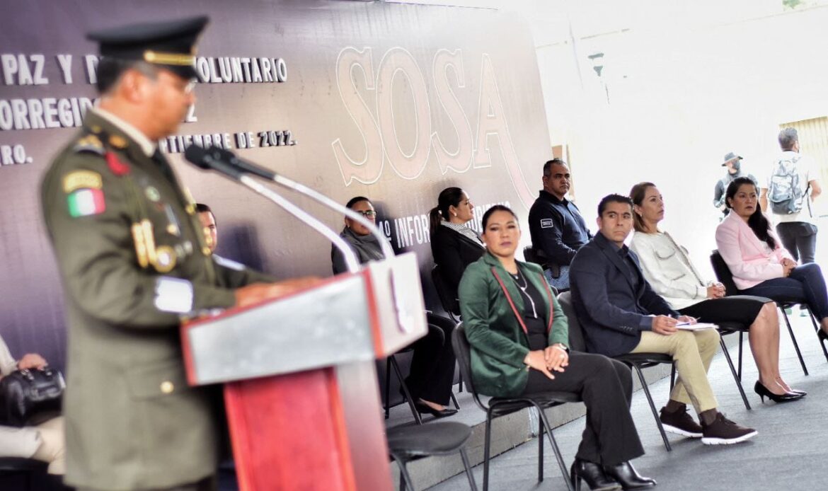 Corregidora se sumó a la campaña “Feria de la Paz y Desarme”