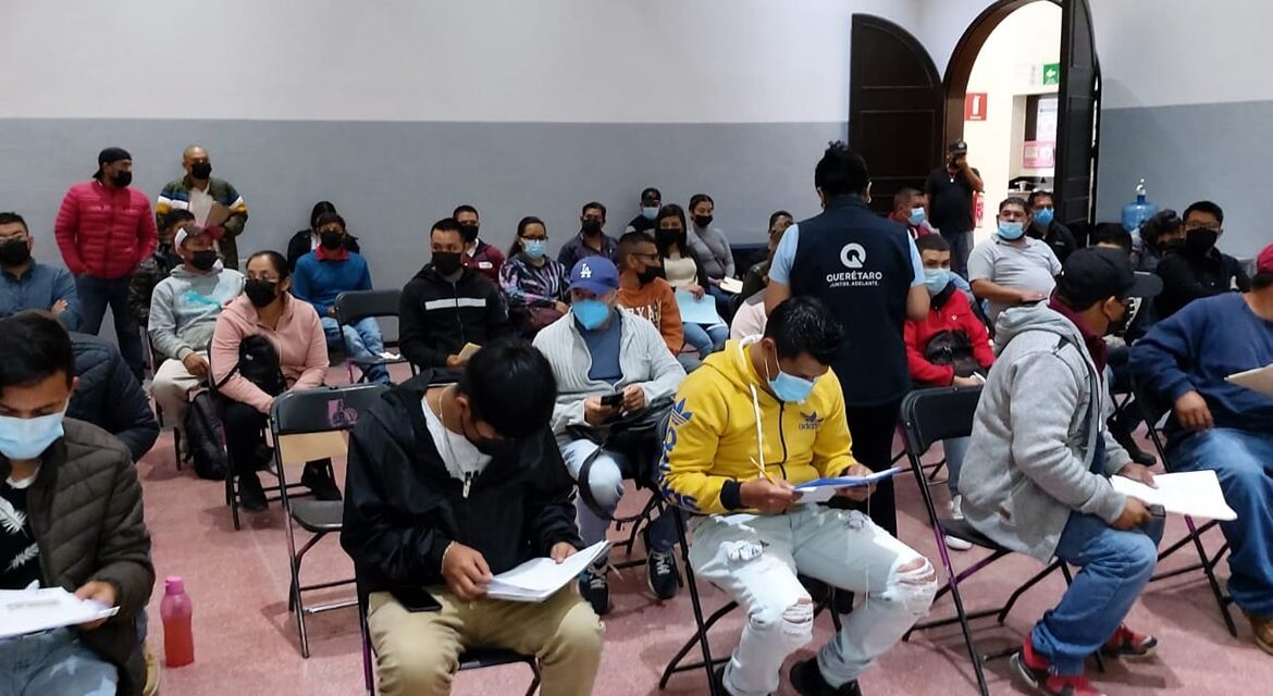 Jornada móvil  de la SSC atiende a 417 personas en Santa Rosa Jáuregui