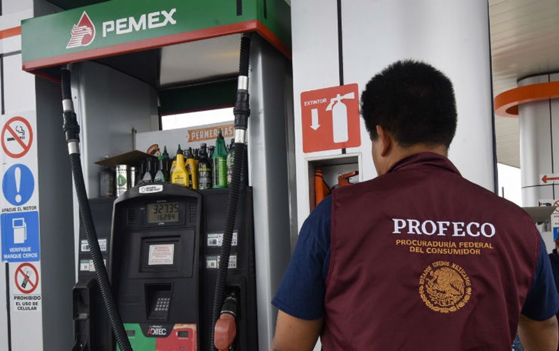 Profeco realiza 254 visitas de verificación a gasolineras