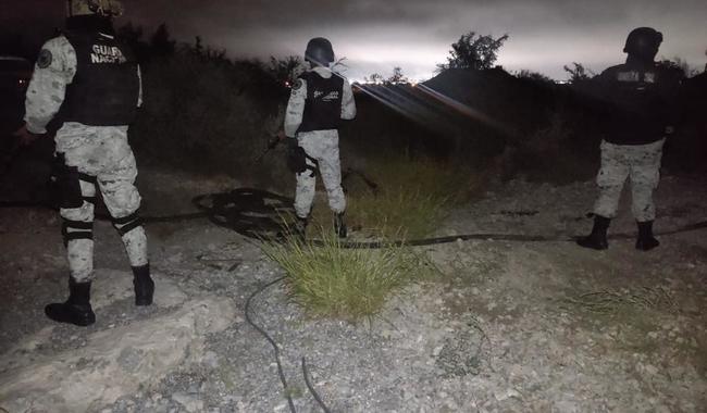 En tres estados del país, Guardia Nacional localiza cinco tomas clandestinas en poliductos de Pemex