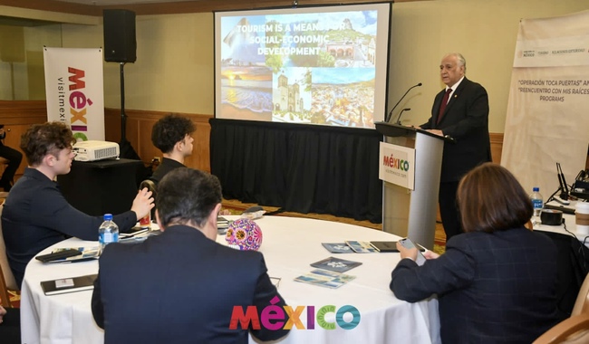 Fortalecer llegada de turistas a México, propósito de Operación Toca Puertas en Canadá: Torruco Marqués