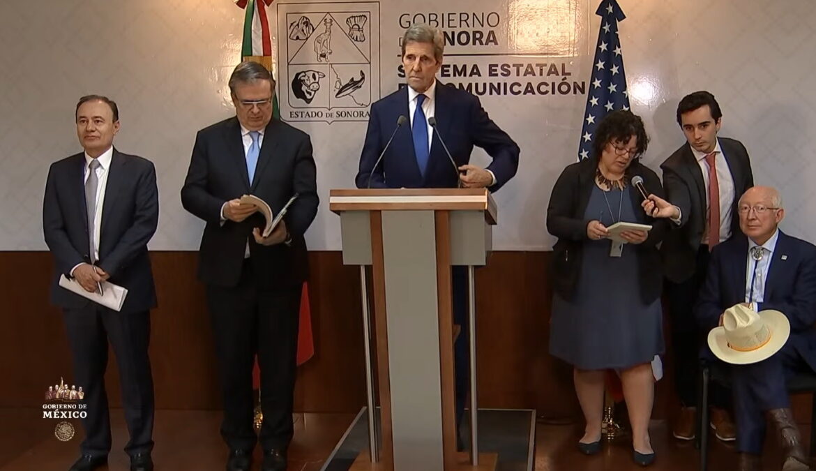 John Kerry reconoce esfuerzos de México en materia de cambio climático