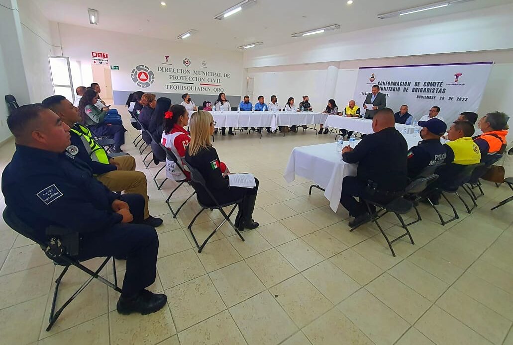Conforma CEPCQ Comité de Brigadistas Comunitarios en Tequisquiapan
