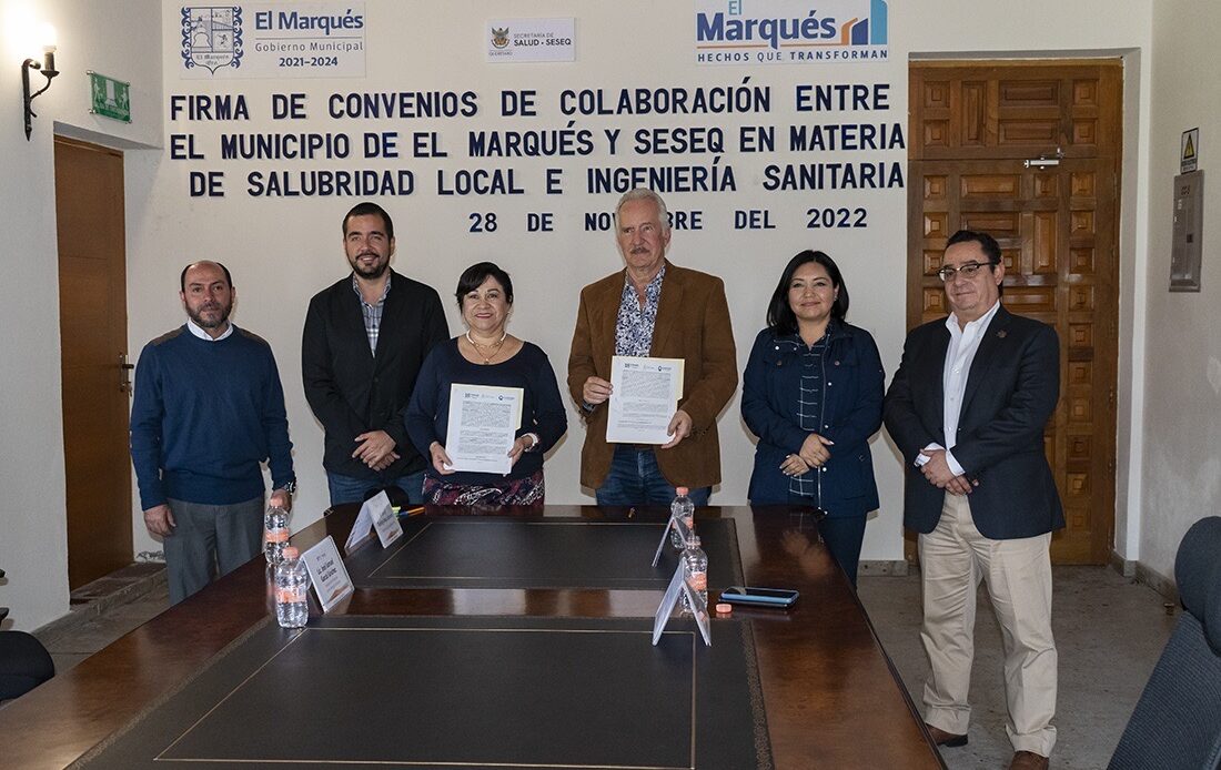 Signa SESA acuerdos de colaboración con el municipio de El Marqués