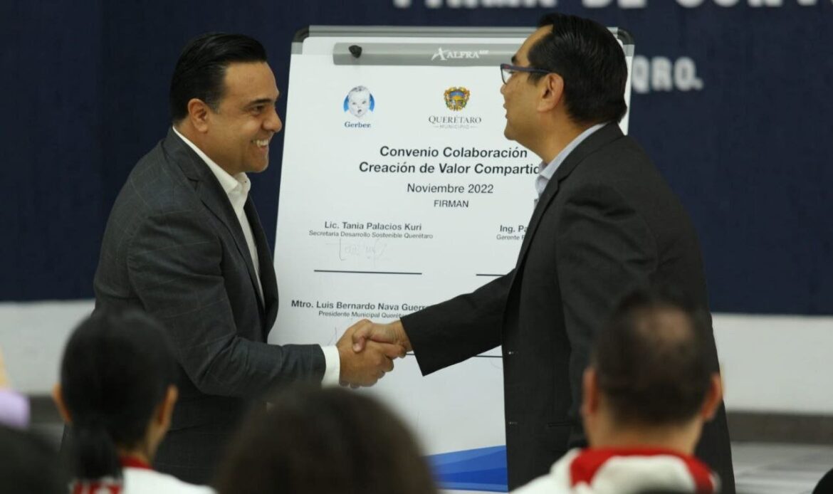 Municipio de Querétaro y Nestlé firman Convenio de Colaboración por las Comunidades