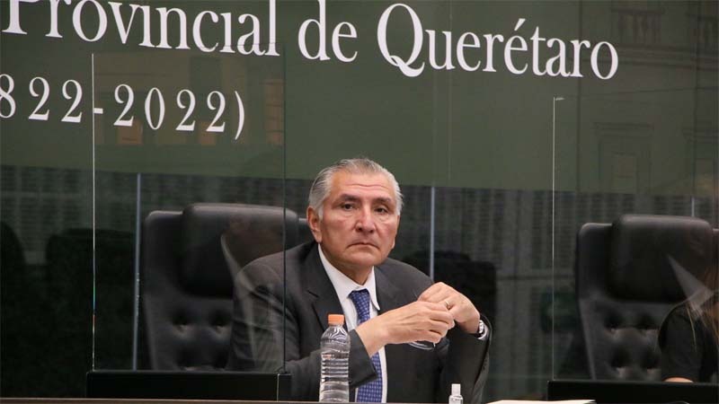 El presidente López Obrador está comprometido con apoyar el Acueducto III, asegura Adán Augusto López