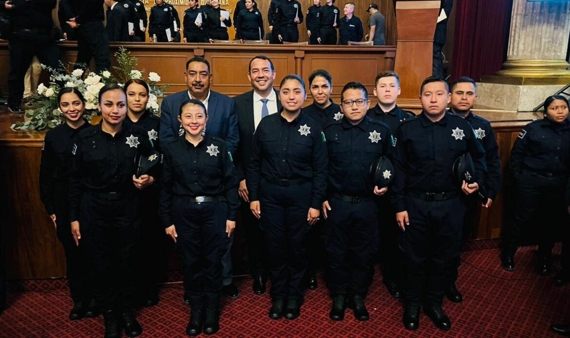 Se integran 12 nuevos policías a la SSPM en San Juan del Río