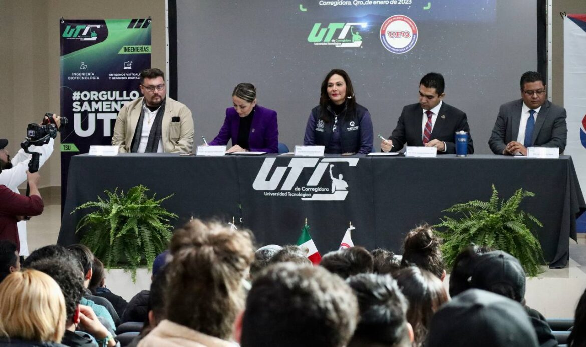 Firman UTC y UPQ convenio para doble titulación en Querétaro
