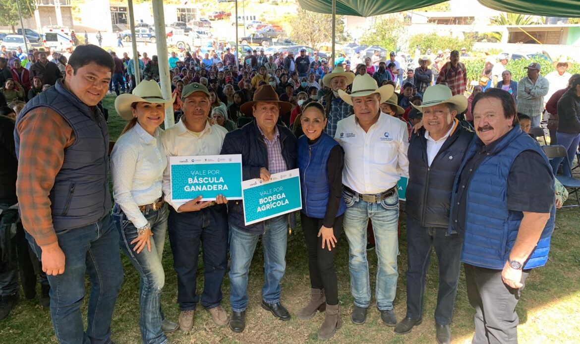 Entrega SEDEA apoyos del Programa Impulso al Desarrollo Rural en San Joaquín