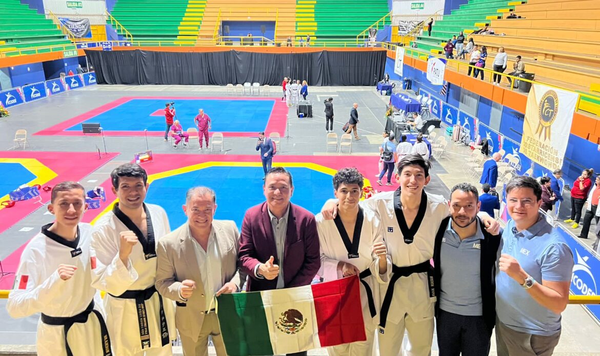 Taekwondoínes queretanos consiguen plaza para Juegos Centroamericanos y del Caribe