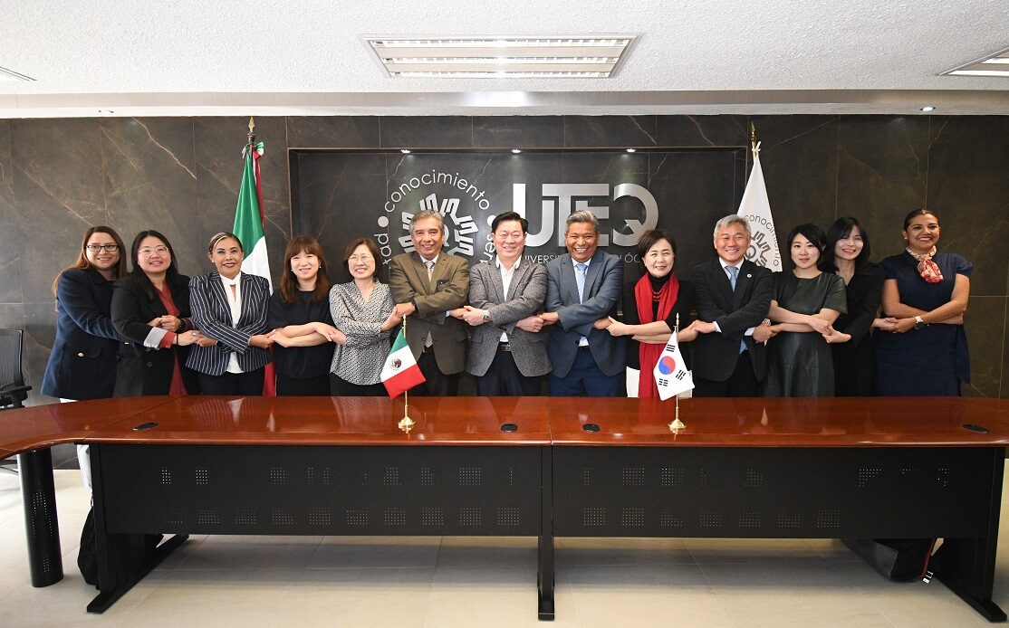 Fortalece UTEQ colaboración con Corea del Sur
