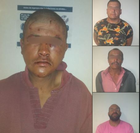 Detienen a 4 Hombres tras una riña en Pedro Escobedo