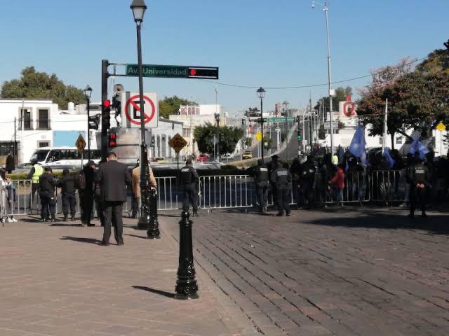 <strong>Transcurre sin incidentes operativo en el Centro Histórico de Querétaro</strong>