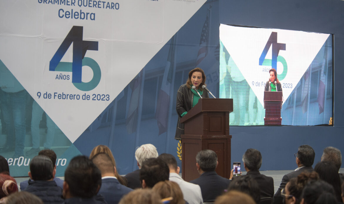 Consolida Grammer su liderazgo en Querétaro al celebrar 45 años
