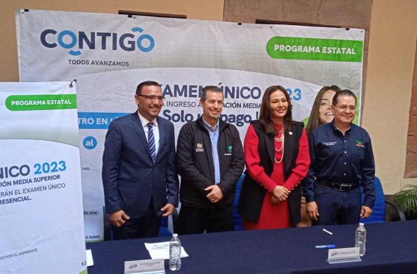 Anuncian examen único 2023 para educación media superior en Querétaro