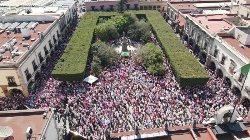 Reconoce PAN Querétaro a ciudadanos que salieron a manifestarse en defensa del INE