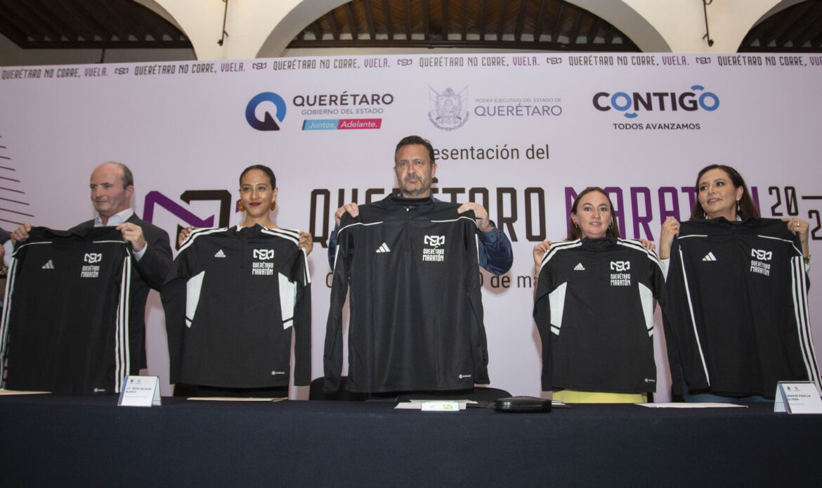 Invita Mauricio Kuri a hacer del Querétaro Maratón 2023 una fiesta
