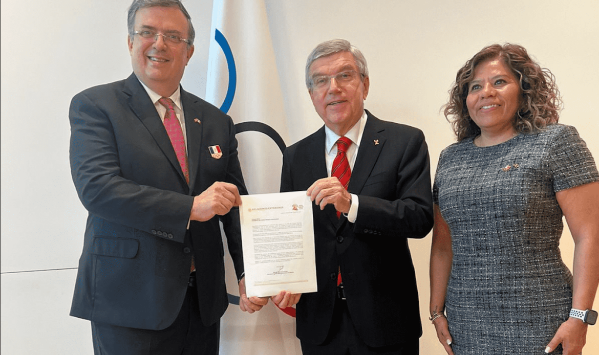 México presenta propuesta formal para organizar los Juegos Olímpicos de 2036