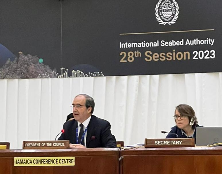 México es electo para presidir el Consejo de la Autoridad Internacional de los Fondos Marinos