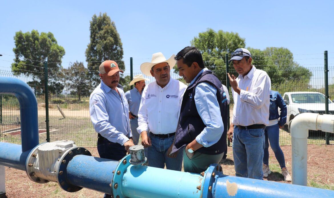 Fortalece SEDEA infraestructura hidroagrícola en Pedro Escobedo