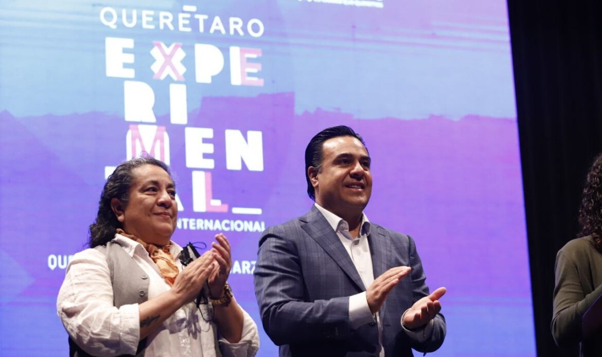 Con visión de apoyar la cultura en el estado anuncia Luis Nava 2da edición del Festival Querétaro Experimental