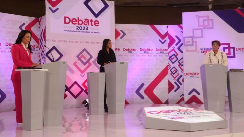 Segundo debate en Edomex: Propuestas de las candidatas a la gubernatura