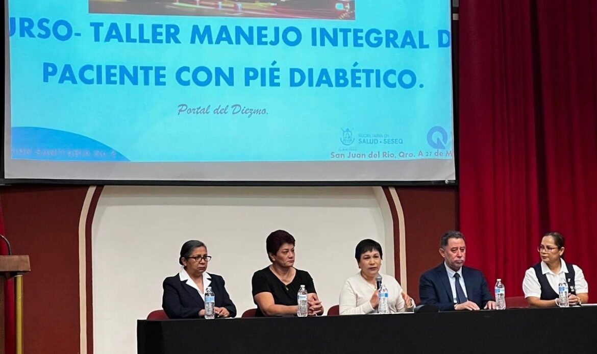 Inaugura SESA curso sobre atención a pacientes con pie diabético