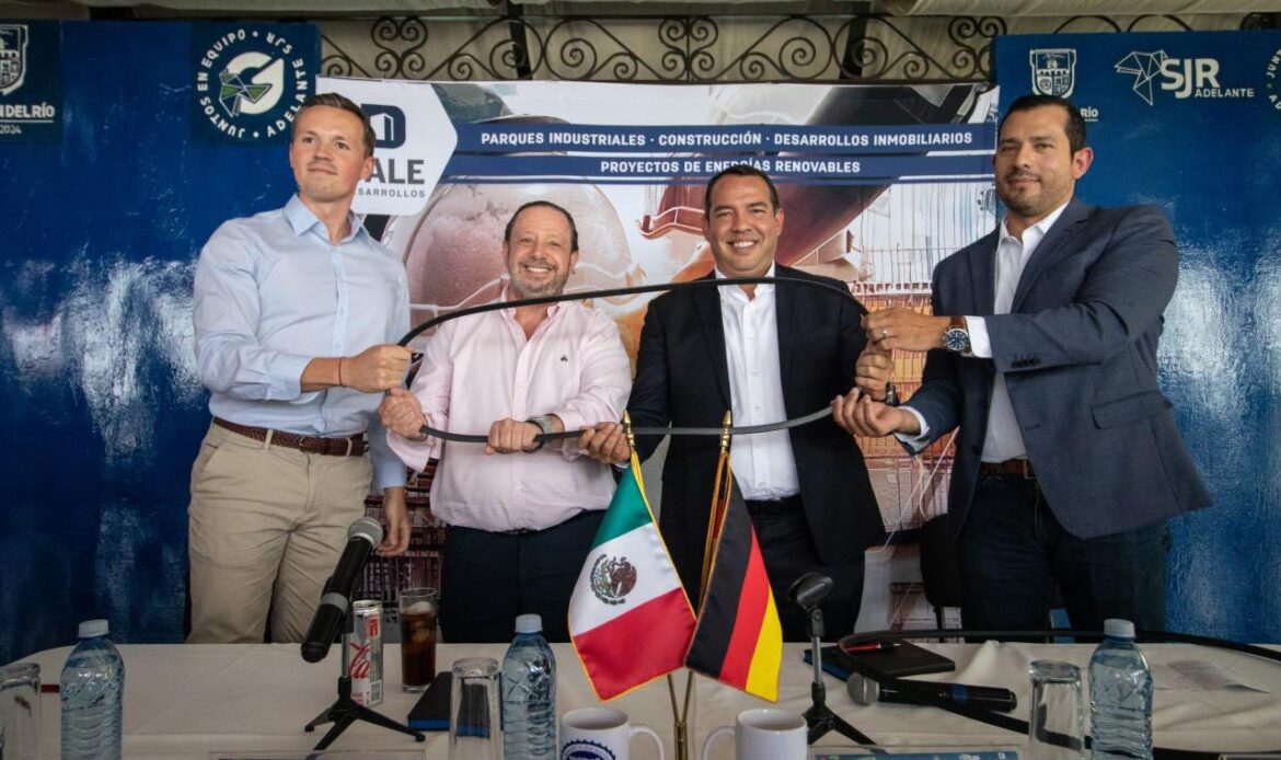 Empresa alemana invertirá mil 500 mdp en San Juan del Río