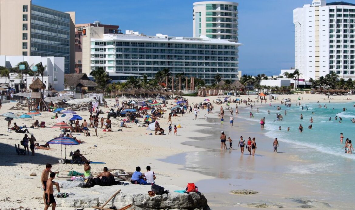 Ocupación hotelera registró 60.5% en 70 destinos turísticos de México en el primer trimestre del 2023