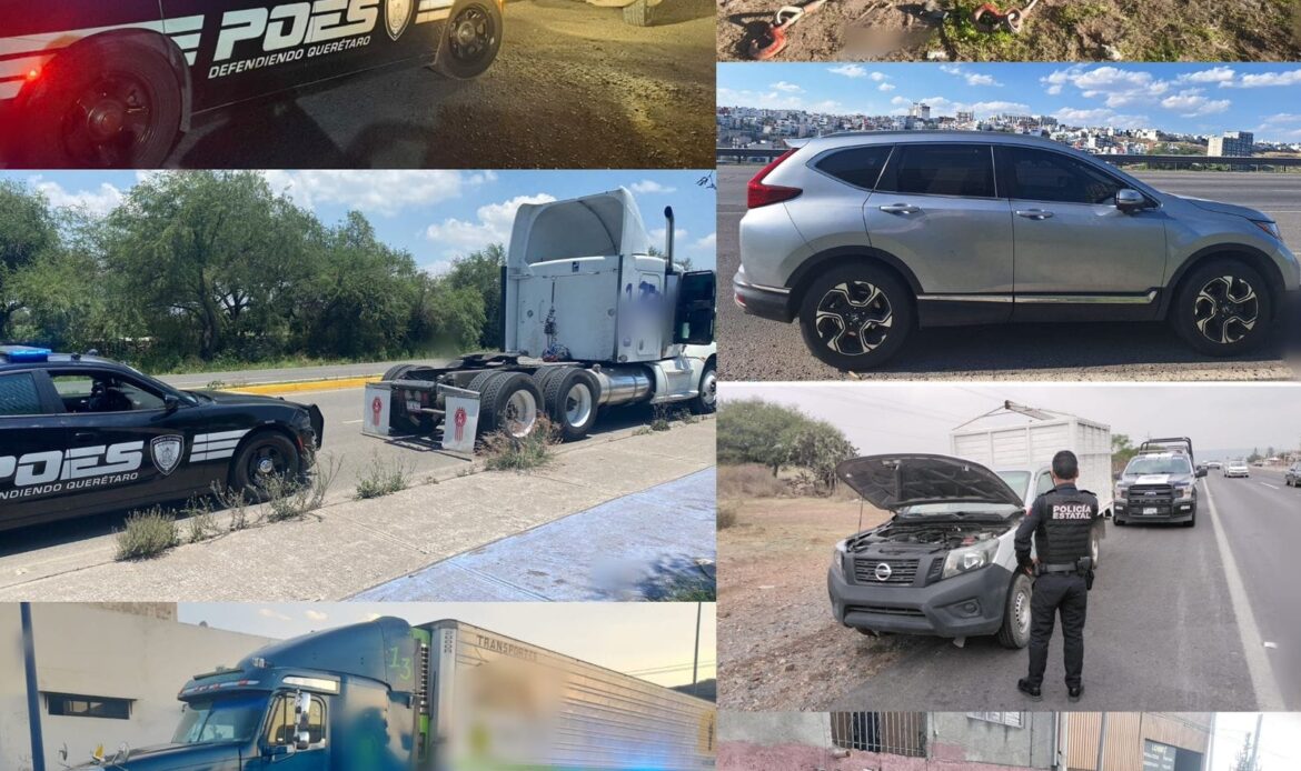 En 24 horas, PoEs recuperó siete vehículos robados