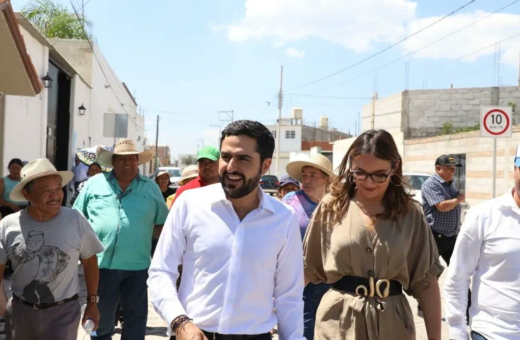 Lupita Pérez Montes y Agustín Dorantes Lámbarri realizaron recorrido por Ezequiel Montes