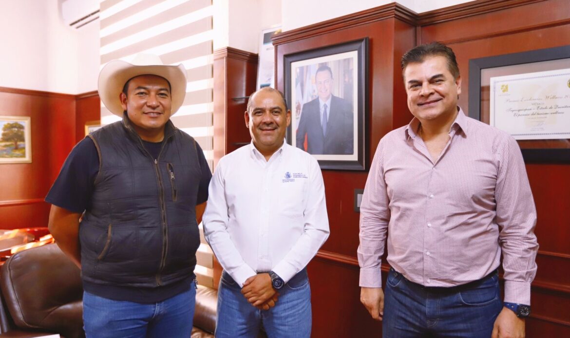 Coordina esfuerzos Rosendo Anaya con presidentes municipales del semidesierto