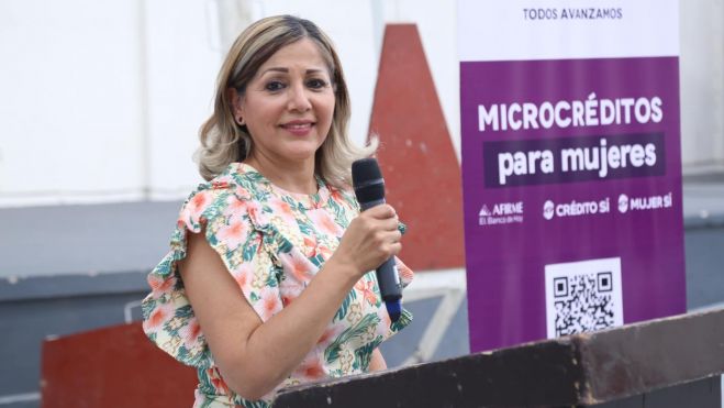 Presentan Programa ‘Microcréditos para mujeres’ en Ezequiel Montes