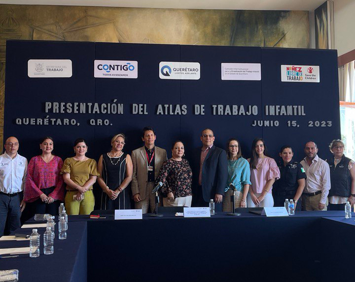 Presenta ST el Atlas sobre Riesgo de Trabajo Infantil en Querétaro