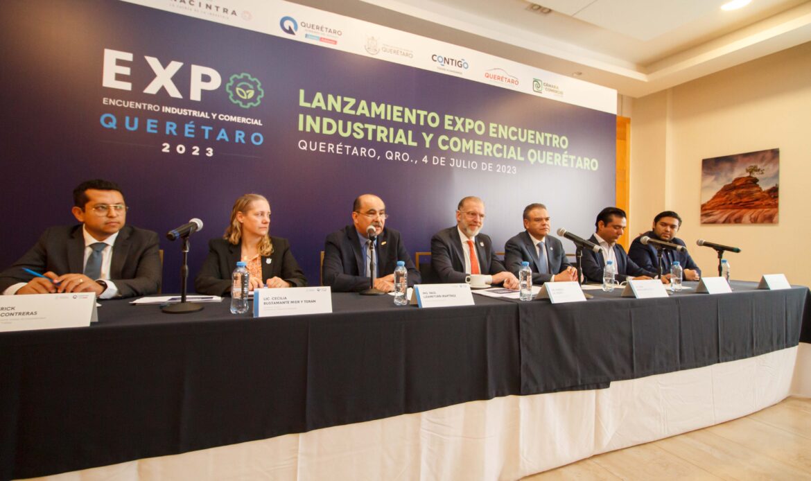 Alistan Expo Encuentro Industrial y Comercial Querétaro 2023