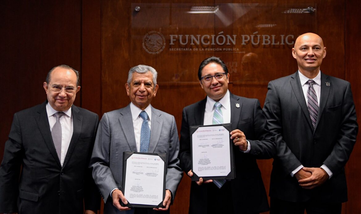Firman convenio SFP y Gobierno de Querétaro para fortalecer el enfoque preventivo de la gestión gubernamental