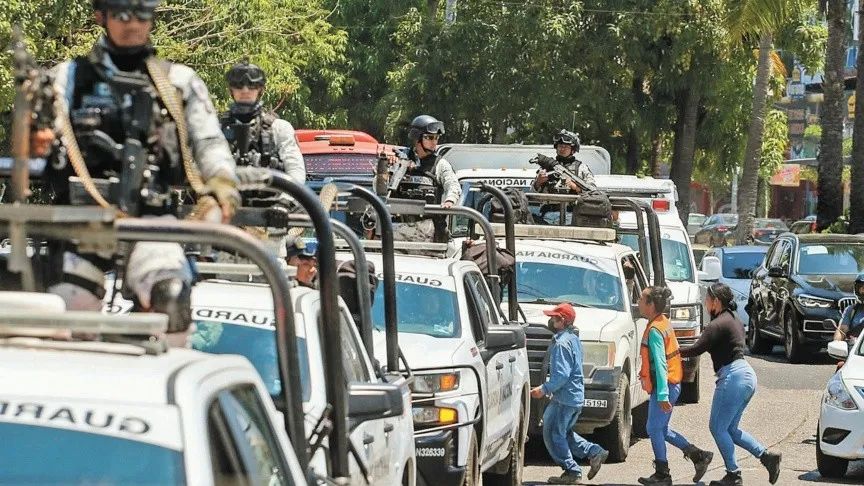 Ejército, Marina, GN y policía estatal implementan operativo en Acapulco