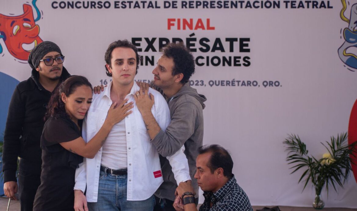 Premian SECULT y SESEQ a ganadores del concurso teatral “Exprésate sin Adicciones»