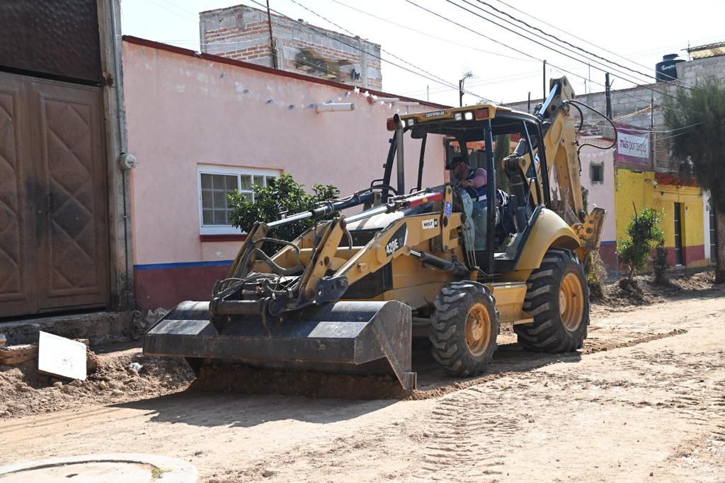 Arranca obra vial en Tequisquiapan