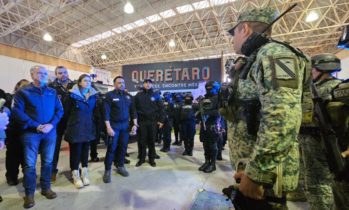 Arranca operativo de seguridad y prevención Feria Internacional Ganadera de Querétaro 2023