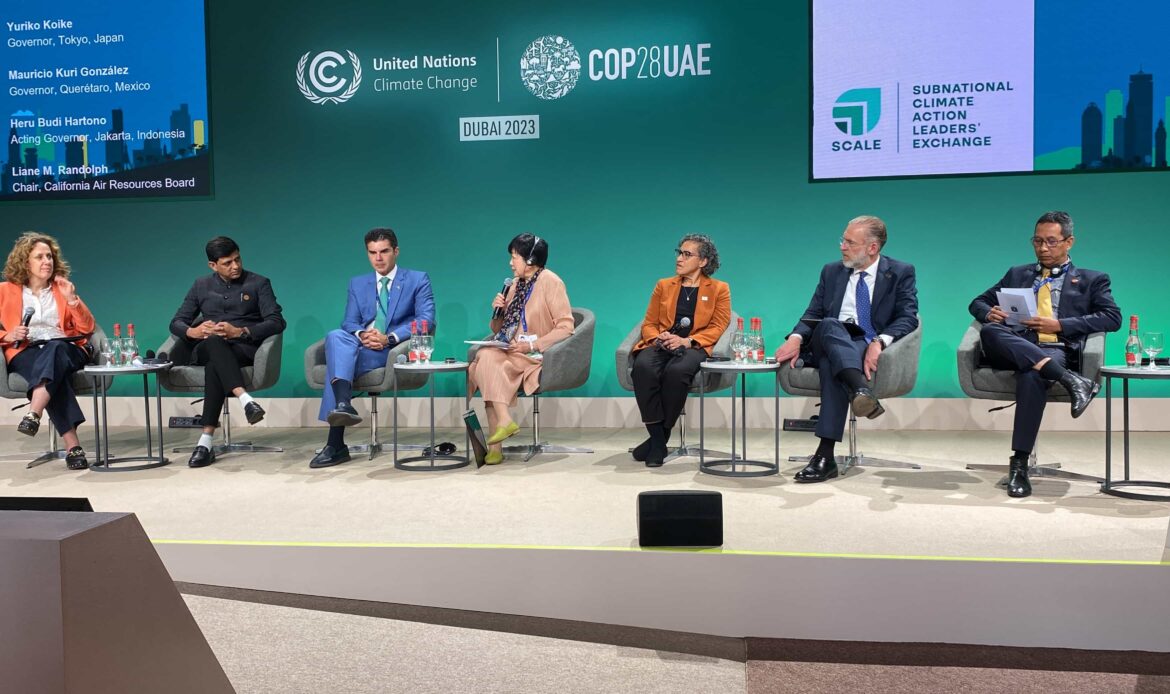 Querétaro presenta estrategias de descabonización en el panel SCALE