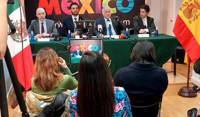 México destaca en España los grandes resultados del sector turístico